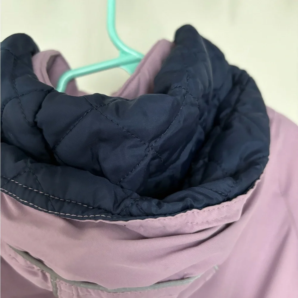 Hanna Andersson - Adorable Lavender & Navy Blue Spring Jacket - Size 90 - 3T
